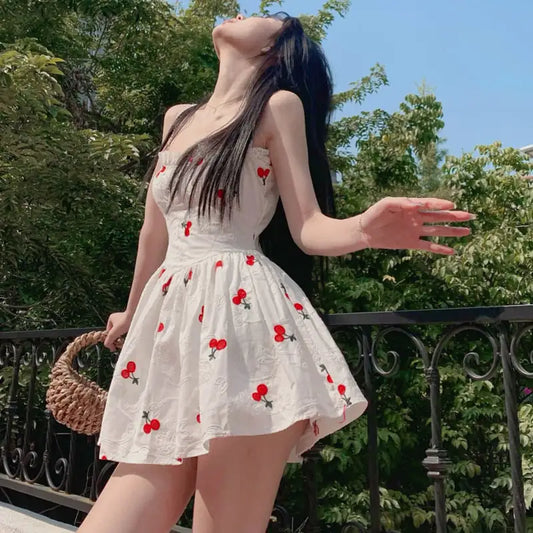 "Summer Cute Strap Dress for Girls"