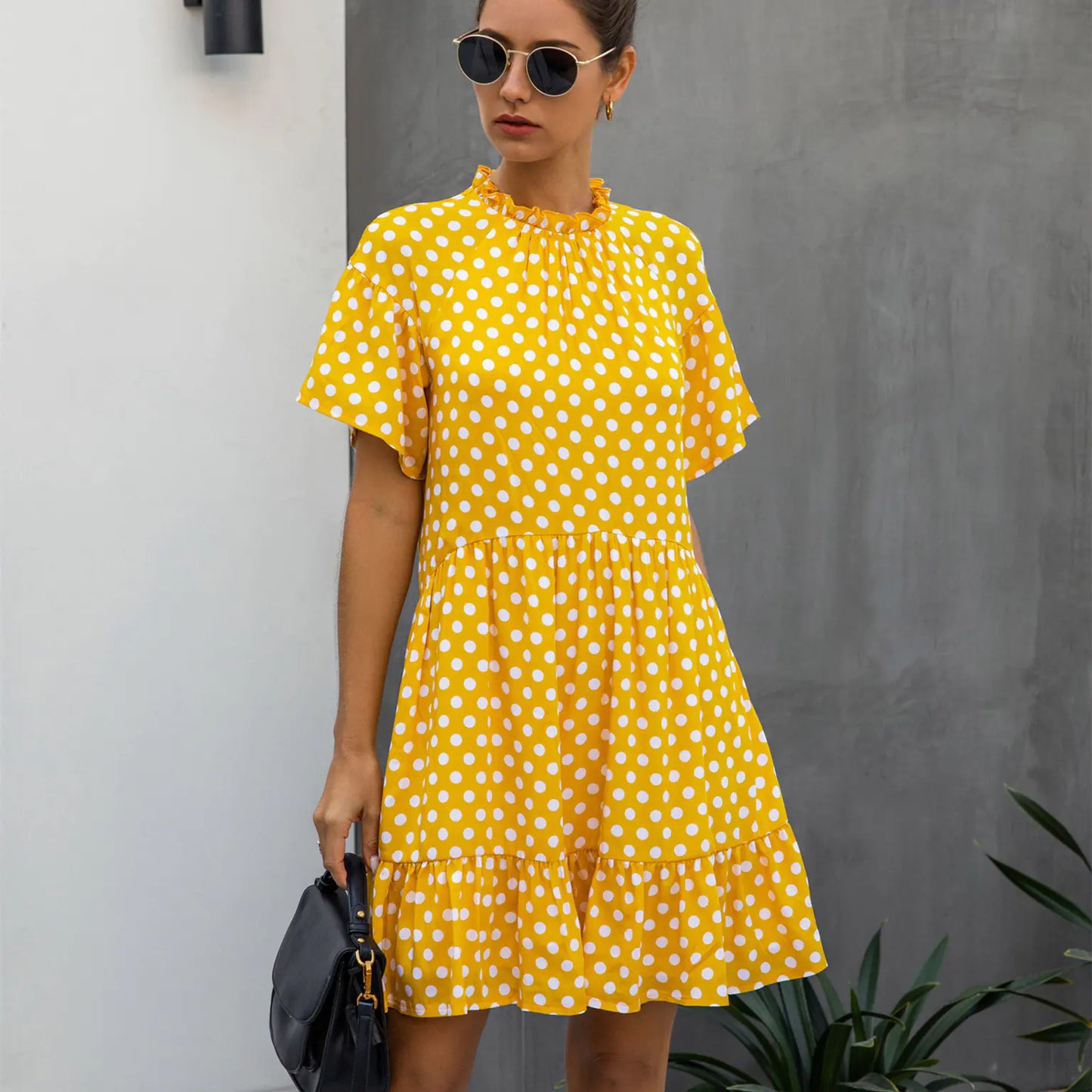 Polka Dot Summer Dress for Women