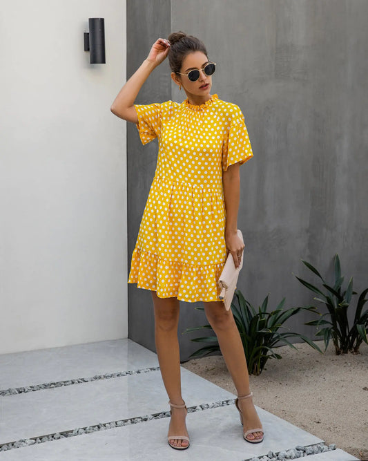 Polka Dot Summer Dress for Women