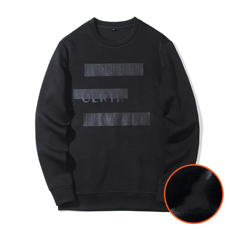 Fleece Pullover Long Sleeve Hoodie Jacket