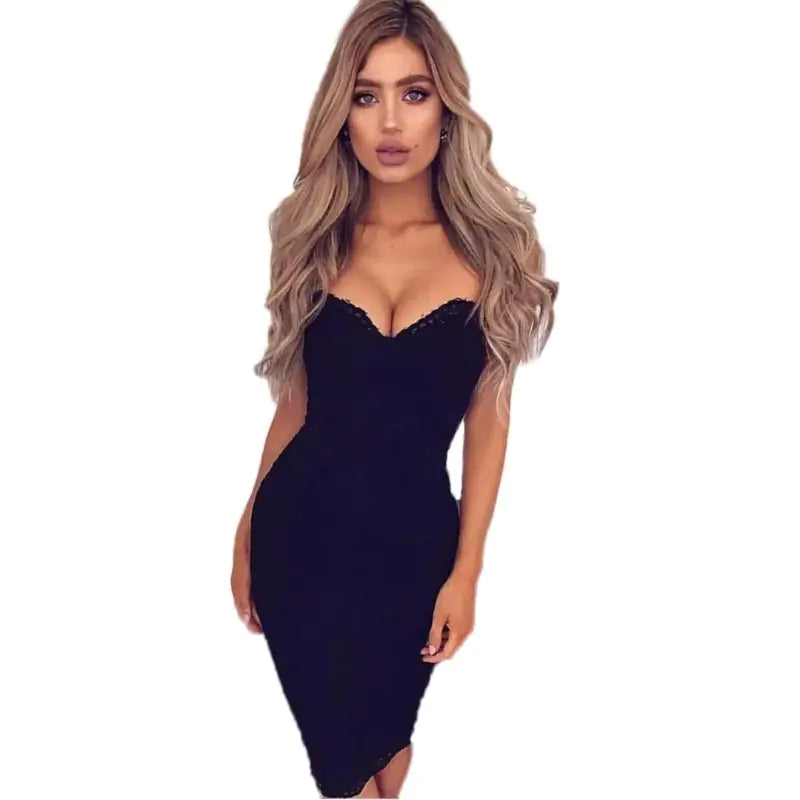 Lace Slip Dress for Spring/Summer Women's Fashion