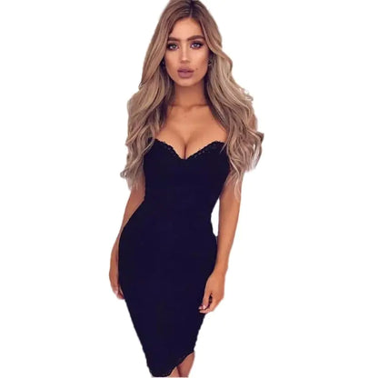 Lace Slip Dress for Spring/Summer Women's Fashion